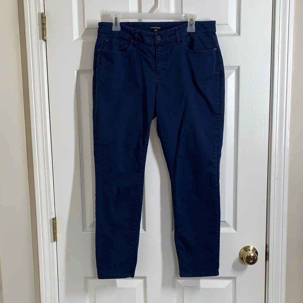 Eileen Fisher Organic Cotton Stretch Skinny Jeans